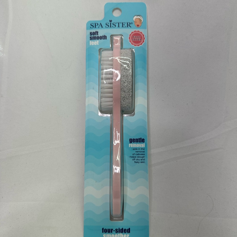 Spa Sister Pink Foot Care four sided smoother NEW